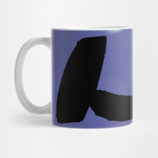 Kiter Airborne Freestyle Artistic Black Vector Mug